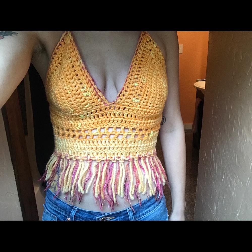 Handmade crochet top